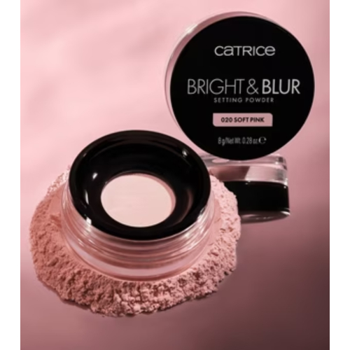 Catrice - Cipria in polvere libera  Bright & Blur - 020: Soft Pink