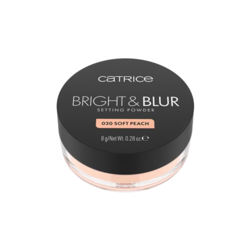Catrice - Cipria in polvere libera Bright & Blur - 030: Soft Peach