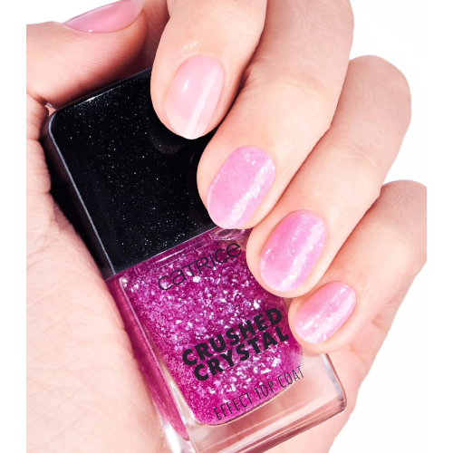 Catrice - Top Coat Effetto Crushed Crystal - 010: Amethyst Aura
