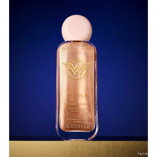 Catrice - *Wonder Woman* - Olio corpo con brillantini - 010: Goddess