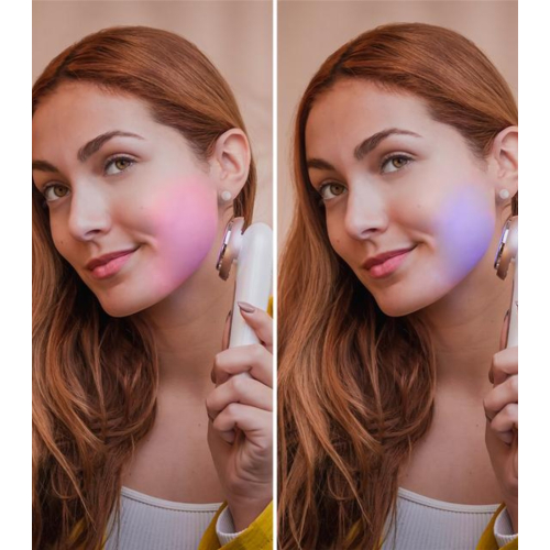 Cecotec - Massaggiatore viso elettrico per fototerapia Bamba FaceCare Lightsonic