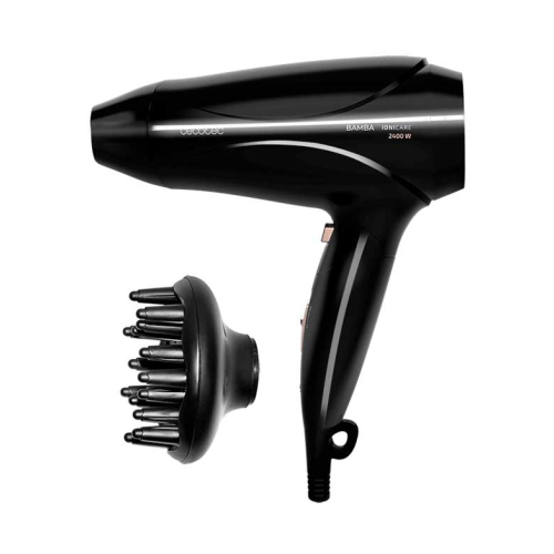 Cecotec - Asciugacapelli da viaggio Bamba IoniCare 5450 Power&Go Pro Fire