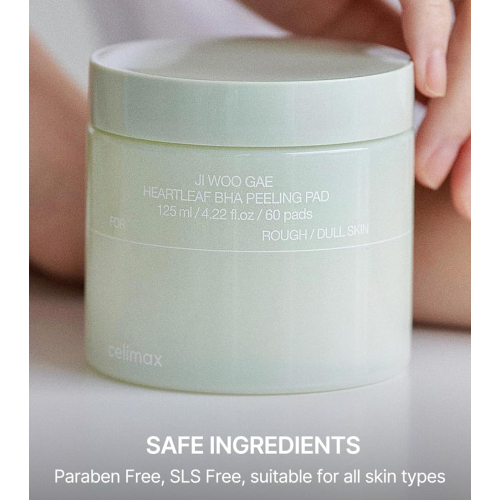 Celimax - *Ji Woo Gae* - Dischetti esfolianti Heartleaf BHA