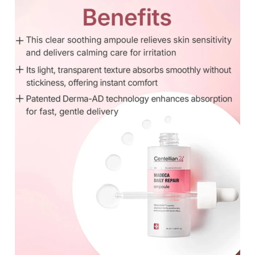 Centellian24 - *Daily Repair* - Siero viso pelle sensibile Total Care Solution