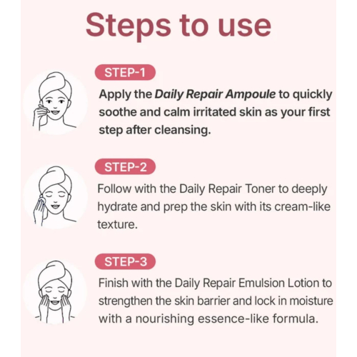 Centellian24 - *Daily Repair* - Siero viso pelle sensibile Total Care Solution