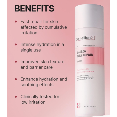 Centellian24 - *Daily Repair* - Tonico facciale pelle sensibile Total Care Solution