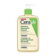 Cerave - Olio detergente schiumogeno idratante per pelli da normali a molto secche - 473 ml
