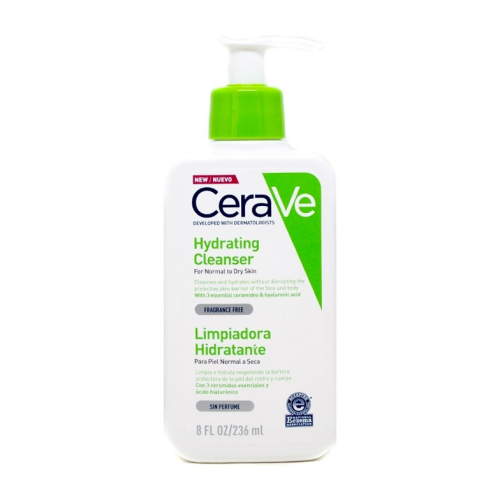 Cerave - Crema detergente idratante per pelli normali e secche - 236ml