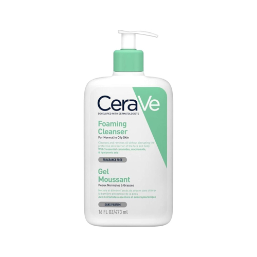 Cerave - Gel detergente schiumogeno per pelli da normali a grasse - 473ml