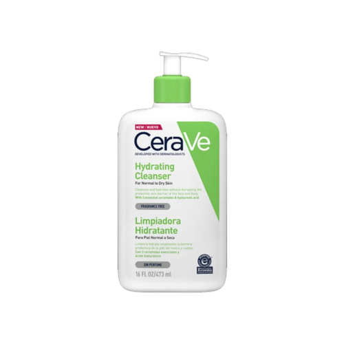 Cerave - Detergente viso idratante per pelli da normali a secche - 473ml