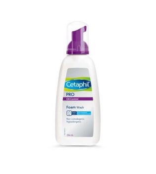 Cetaphil - Schiuma detergente per il controllo dell'olio per pelli a tendenza acneica