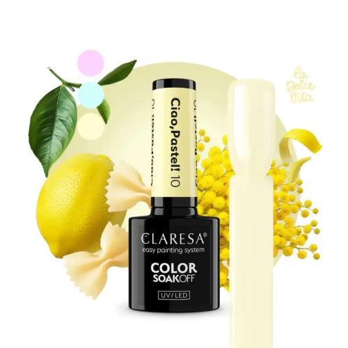 Claresa - *Ciao, Pastel!* - Smalto semipermanente Soak off - 10