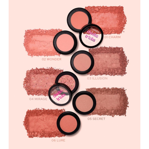 Claresa - Blush in polvere Cheeks Tricks - 05: Secret