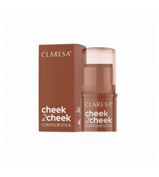 Claresa - Stick per contorni Cheek 2Cheek - 02: Milk Choco