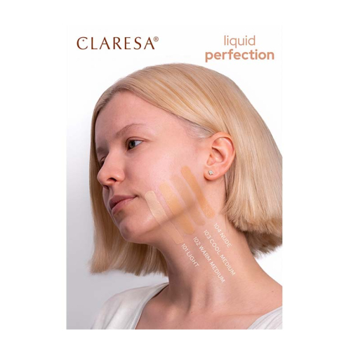 Claresa - Liquid Perfection correttore e fondotinta 2 in 1 - 101: Light