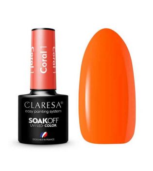 Claresa - Smalto semipermanente Soak off - 01: Coral
