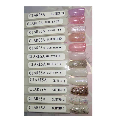 Claresa - Smalto semipermanente Soak off - 01: Glitter