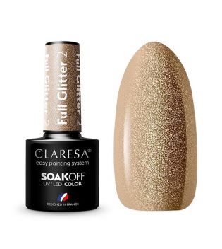 Claresa - Smalto semipermanente Soak off - 02: Full Glitter