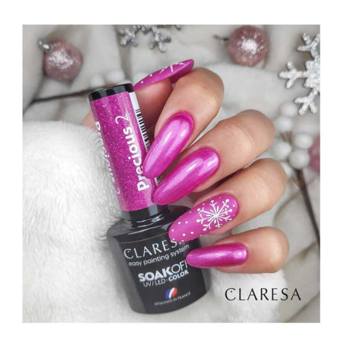 Claresa - Smalto semipermanente Soak off - 02: Precious