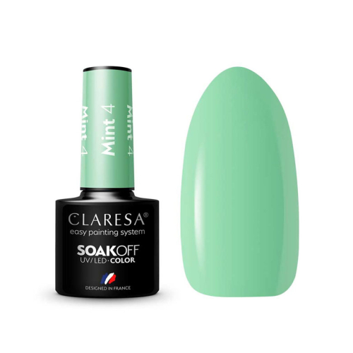 Claresa - Smalto semipermanente Soak off - 04: Mint