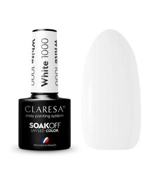 Claresa - Smalto semipermanente Soak off - 1000: White
