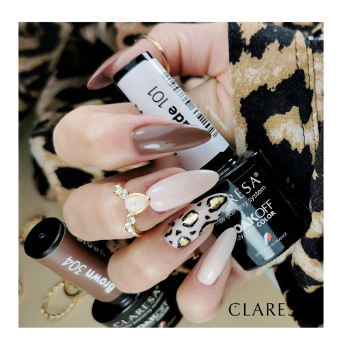 Claresa - Smalto semipermanente Soak off - 101: Nude