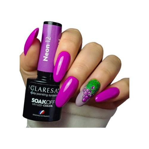 Claresa - Smalto semipermanente Soak off - 12: Neon