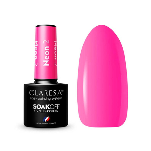 Claresa - Smalto semipermanente Soak off - 2: Neon