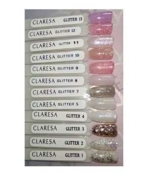 Claresa - Smalto semipermanente Soak off - 3: Glitter