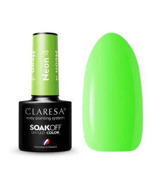 Claresa - Smalto semipermanente Soak off - 4: Neon
