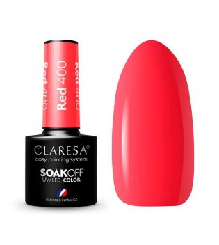 Claresa - Smalto semipermanente Soak off - 400: Red