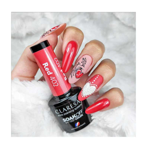 Claresa - Smalto semipermanente Soak off - 402: Red