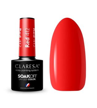 Claresa - Smalto semipermanente Soak off - 412: Red