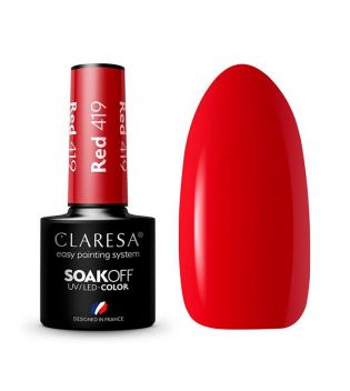 Claresa - Smalto semipermanente Soak off - 419: Red
