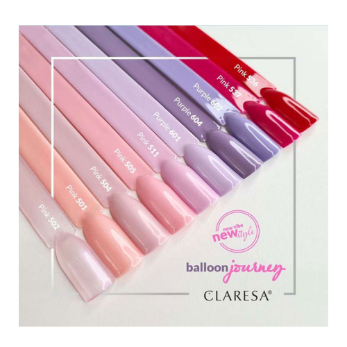 Claresa - Smalto semipermanente Soak off - 501: Pink