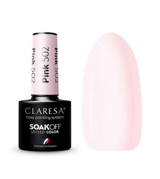 Claresa - Smalto semipermanente Soak off - 502: Pink