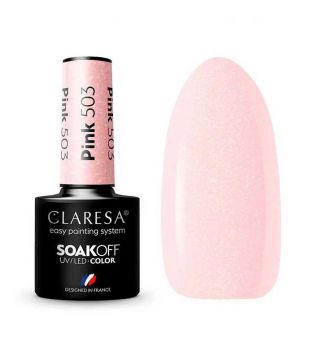 Claresa - Smalto semipermanente Soak off - 503: Pink