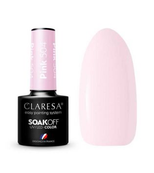 Claresa - Smalto semipermanente Soak off - 504: Pink