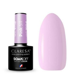 Claresa - Smalto semipermanente Soak off - 511: Pink