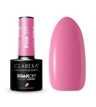 Claresa - Smalto semipermanente Soak off - 519: Pink