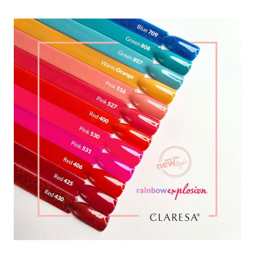 Claresa - Smalto semipermanente Soak off - 531: Pink