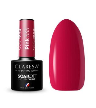 Claresa - Smalto semipermanente Soak off - 535: Pink