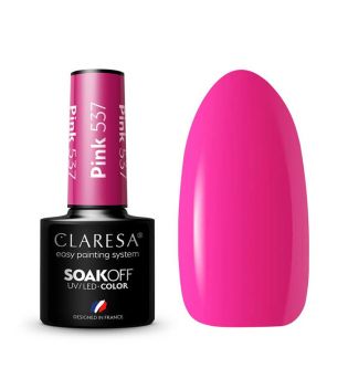 Claresa - Smalto semipermanente Soak off - 537: Pink