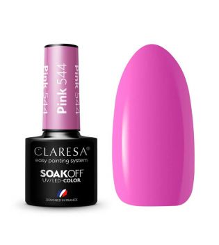 Claresa - Smalto semipermanente Soak off - 544: Pink
