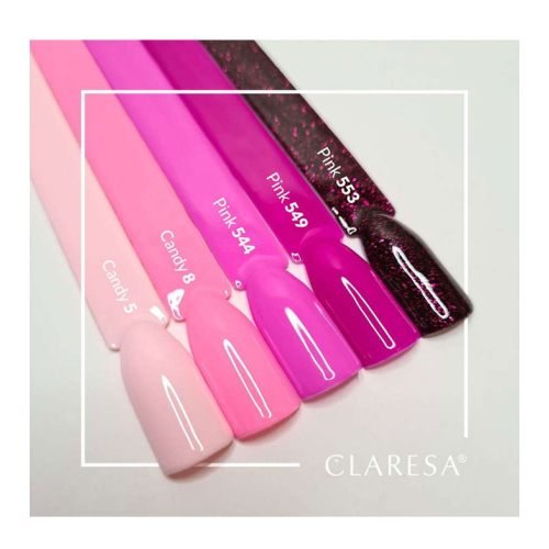 Claresa - Smalto semipermanente Soak off - 549: Pink