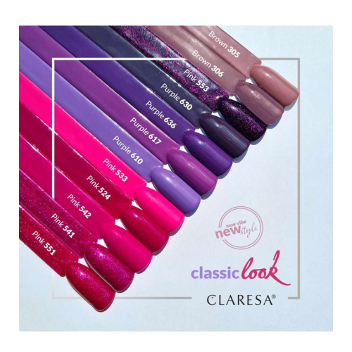 Claresa - Smalto semipermanente Soak off - 551: Pink