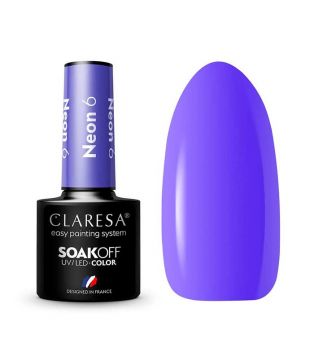 Claresa - Smalto semipermanente Soak off - 6: Neon