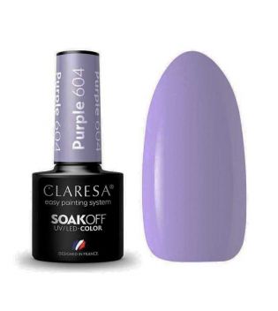 Claresa - Smalto semipermanente Soak off - 604: Purple