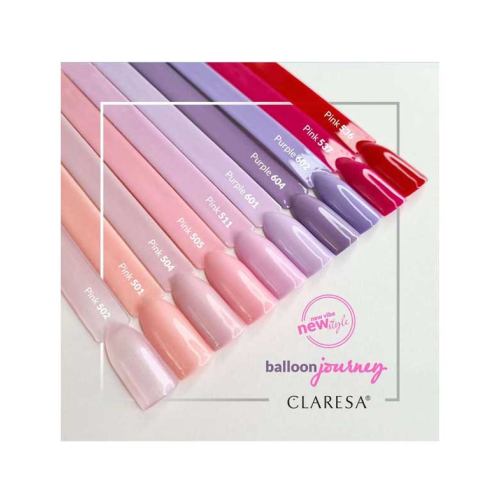 Claresa - Smalto semipermanente Soak off - 604: Purple