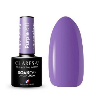 Claresa - Smalto semipermanente Soak off - 610: Purple